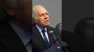 Secretario general de la OEA habla de Venezuela [upl. by Elleina]