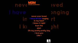 M2M  Pretty Boy  Karaoke Version [upl. by Carrillo]