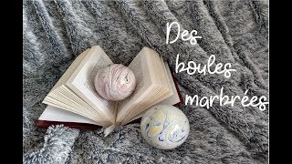 DIY Noël 2017  Des boules de Noël personnalisées [upl. by Atenek]