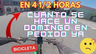 Cuánto se gana un domingo en PedidosYa en 8 mil en 4 12 hrs😮🫣 [upl. by Adara954]