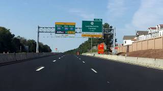 New Scudder Falls Bridge westbound 2019 Construction Update [upl. by Evatsug]