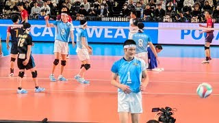 高橋藍 柳田歩輝 東山 vs 松本国際 第2セット 春の高校バレー2020男子準決勝 春高バレーボール Japan volleyball [upl. by Champaigne314]