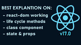 REACT JS Tutorial 2022  Class Component  REACT Life Cycle Methods [upl. by Pauwles]