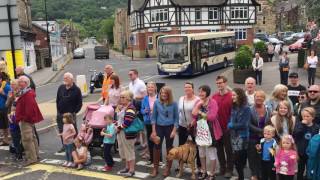 OTLEY UKULELE ORCHESTRA Otley Carnival 2016 [upl. by Aimehs113]