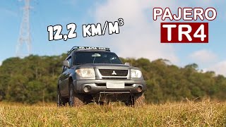 12 kmm³ na PAJERO TR4  Lift Remap Bagageiro Manutenções e Curiosidades [upl. by Ecnaiva]