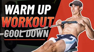 Low Impact FULL BODY Rowing Workout Warmup Workout amp Cool Down [upl. by Brinson]