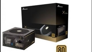 Seasonic 850W 80 Plus Gold Unboxing [upl. by Sieracki]