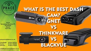 Dash cam comparison video GNET vs Thinkware vs BlackVue [upl. by Jalbert]