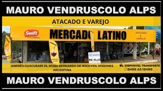 OS PREÇOS E OS PRODUTOS DO MERCADO E ATACADO LATINO DE BARNARDO DE IRIGOYEN ARGENTINA [upl. by Lockwood274]