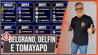 Inter estreia na Argentina contra o Belgrano na Copa SulAmericana [upl. by Ofori665]