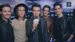 Nominados Premios 40 Principales 2014  Entrevista DVICIO [upl. by Tomkin165]