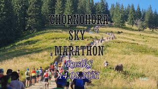 Chornohora Sky Marathon 2021 RusikS Карпати Чорногора Скай Марафон г Петрос Україна трейл [upl. by Peoples437]