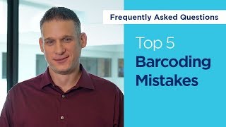 Top 5 Barcoding Mistakes [upl. by Mackie]