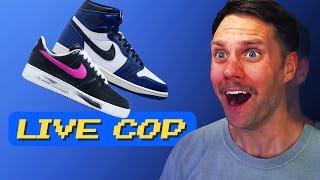 LIVE COP AF1 Peaceminusone amp Air Jordan 1 Midnight Navy [upl. by Bertold]