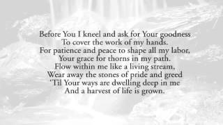 Before You I Kneel A Workers Prayer  Keith amp Kristyn Getty [upl. by Esinyt]