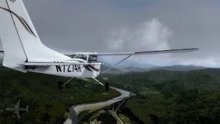 Prepar3D V3  Welcome to Rohnerville KFOT  A2A Cessna 172 [upl. by Aikimat15]