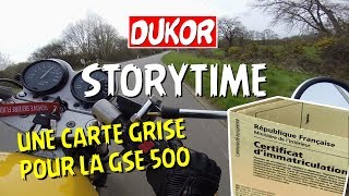 LHISTOIRE DE MA CARTE GRISE  moto volée préfecture dossier refusé [upl. by Smitty179]