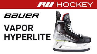 Bauer Vapor HyperLite Skate Review [upl. by Alehcim]