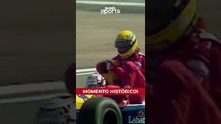 Há 33 anos em Silverstone Mansell deu uma carona para Ayrton Senna Quem lembra [upl. by Anirol]