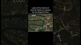 Lake of the Ozarks in central Missouri created by the Bagnell Dam [upl. by Coats]