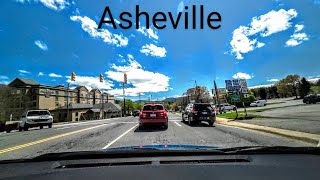 Asheville NC 2024  Driving Downtown  Tunnel Road [upl. by Daisey]