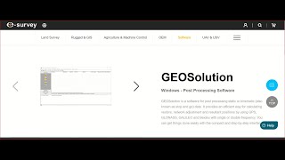 GEOSOLUTION PROGRAM fast rapidstatic [upl. by Montague]