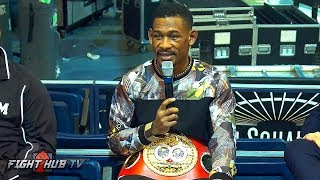 DANIEL JACOBS WARNS CANELO quotHE DOESNT WANT TO FIGHT ME AT 168 I CAN TELL YOU THATquot [upl. by Cornish279]