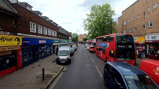 London BUS Ride 🇬🇧 Route 381  PECKHAM to WATERLOO via Canada Water Bermondsey London Bridge 🚌 [upl. by Ibmab]