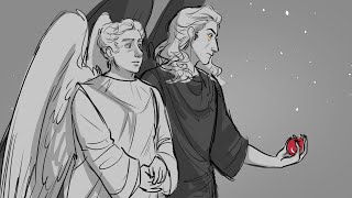 Good Omens Theyre Only Human COMPLETE Animatic [upl. by Vaules]