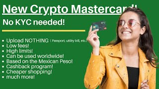 New Crypto Mastercard  no KYC needed [upl. by Conard341]