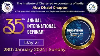 ICAI AUH 35th International Seminar Day 2 [upl. by Aeynod697]