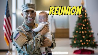 Tears of Joy as US Soldier Reunites with Family [upl. by Bradeord]