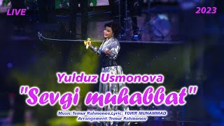 YULDUZ USMONOVA  SEVGI MUHABBATPREMYERA2023 [upl. by Cassell78]