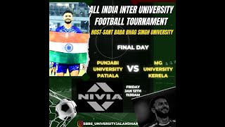 🔴 LIVE  ALL INDIA UNIVERSITY FOOTBALL TOURNAMENT  HOST SBBS JALANDHAR  DATE  1212024 [upl. by Susana]