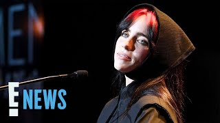 Billie Eilishs Full EMOTIONAL Speech About Womanhood  E News [upl. by Querida]