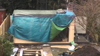 Building our Dunster House log cabin  Timelapse  Day 3 [upl. by Booth]