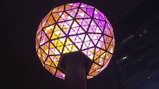 New Yorkers welcome 2022 with Times Square ball drop [upl. by Haas324]