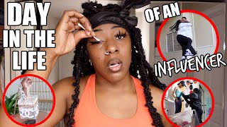 A REAL DAY IN MY LIFE🐸☕️ new assistant  pr unboxing  faux loc wig  meet my bestie  errands [upl. by Leontina]