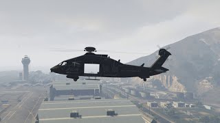 Flying Annihilator Stealth GTA Online TacetMortem [upl. by Shamma101]