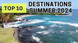 The 10 Most Extravagant Travel Destinations for Summer 2024 [upl. by Enitsud]