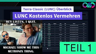 Terra Classic LUNC Überblick amp Wie Du LUNC Kostenlos vermehren kannst Teil 1 [upl. by Eixid377]