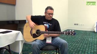 TonewoodAmp усилитель с эффектами для акустической гитары на Summer NAMM Show 2014 [upl. by Nojid568]