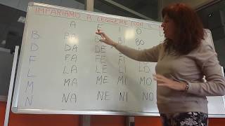 CORSO DI LINGUA ITALIANA Italian lesson free Lezione 4 LE SILLABE parte1 susyschannel5593 [upl. by Icyac]