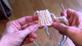 Seaming K1P1 RibbingTip of the Week04191311 [upl. by Aihsenek]