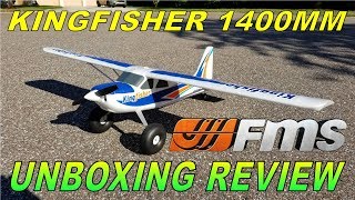 FMS KINGFISHER 1400mm UNBOXING REVIEW By RCINFORMER [upl. by Nosna]