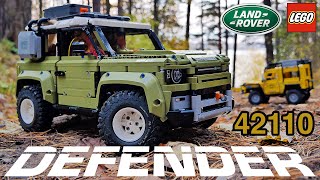 ОГРОМНЫЙ LEGO Technic 42110 Land Rover Defender  ПОДРОБНЫЙ ОБЗОР [upl. by Dawes515]