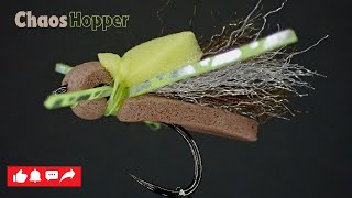 Chase the Chaos The Ultimate Thrill of Fly Fishing with the Chaos Hopper Pattern [upl. by Trini]