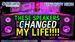 THESE SPEAKERS CHANED MY LIFE 🔊🔊 Review from Von Hertzog  SEAS King RO4Y MKIII ACTIVE 3WAY DSP [upl. by Reneta5]