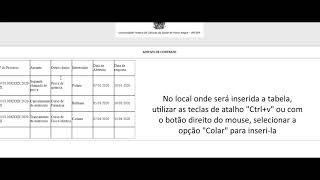 Tutorial SEI UFCSPA  Inserindo e editando tabelas [upl. by Till119]