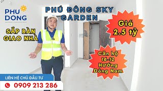 Cần bán căn hộ Phú Đông Sky Garden hướng đông nam 69m2 mã căn 1612 [upl. by Sunshine43]